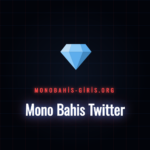 Akıllı telefon ekranında Mono Bahis Twitter profili görünüyor.
