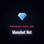 Monobet Net platformunun mobil cihazdaki arayüzü ve logosu